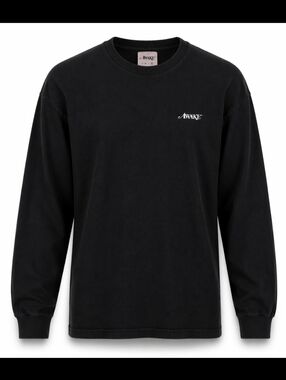 Awake NY Black Logo Long Sleeve Tee Shirt XL Streetwear Made in USA